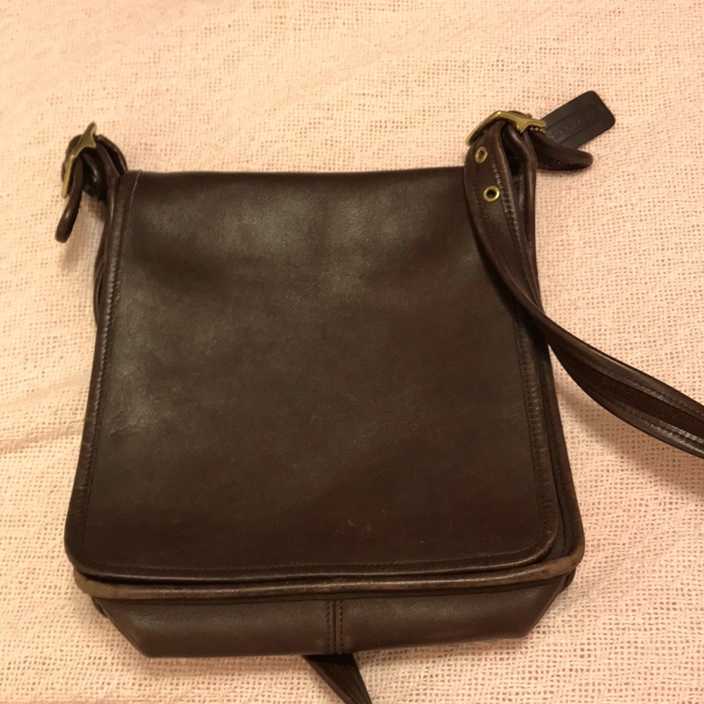 Coach leather cross body